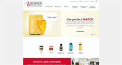 Desktop Screenshot of bernerfoodandbeverage.com